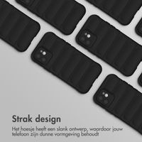 imoshion EasyGrip Backcover iPhone 12 - Zwart