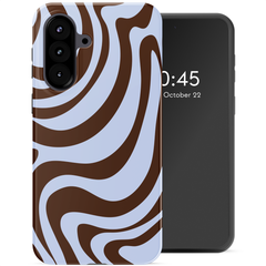 Selencia Vivid Backcover Samsung Galaxy A57 (5G) - Dream Swirl Chocolate