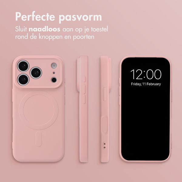 imoshion Color Backcover met MagSafe Apple iPhone 18 Pro Max / 17 Pro Max - Lichtroze