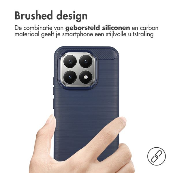 imoshion Brushed Backcover Xiaomi 15T - Donkerblauw