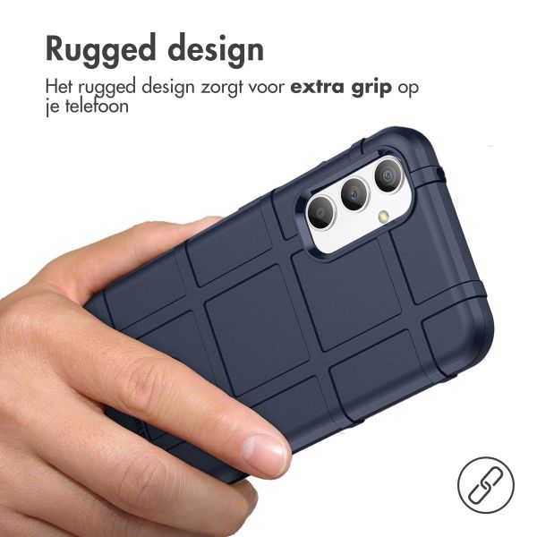 imoshion Rugged Shield Backcover Samsung Galaxy A34 (5G) - Donkerblauw