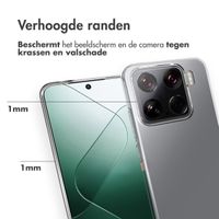 Accezz Clear Backcover Xiaomi 15 - Transparant