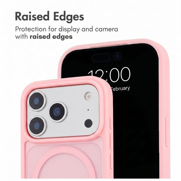 imoshion Colour Guard Case with MagSafe Apple iPhone 18 Pro / 17 Pro - Light Pink
