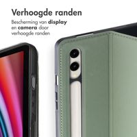 Accezz Classic Tablet Case Samsung Galaxy Tab S10 Plus / Tab S9 FE Plus / Tab S9 Plus - Groen