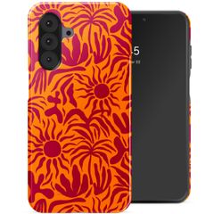 Selencia Vivid Backcover Samsung Galaxy A26 - Tropical Vibes Apricot