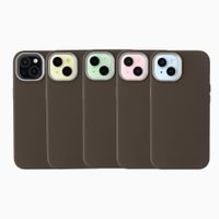 Accezz Mesh Backcover met MagSafe Apple iPhone 15 - Bruin