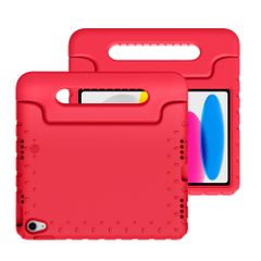 imoshion Kidsproof Backcover met handvat Apple iPad 11 (2025) 11 inch A16 / iPad 10 (2022) 10.9 inch - Rood