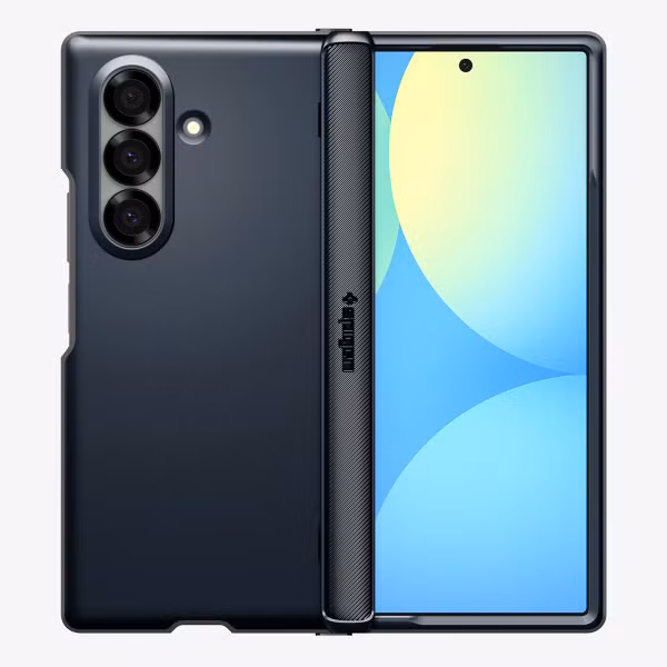 Spigen Slim Armor Pro MagFit Backcover Samsung Galaxy Z Fold 7 - Metal Slate