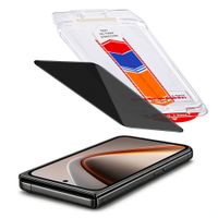 Accezz Gehard Glas Privacy Screenprotector + Applicator Apple iPhone Duo