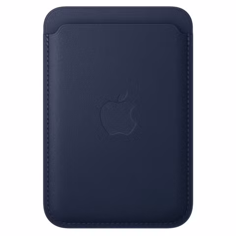 Apple FineWoven Wallet MagSafe met 'Zoek-mijn' functie - Deep Blue