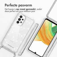 imoshion Design hoesje met koord Samsung Galaxy A33 - Butterfly