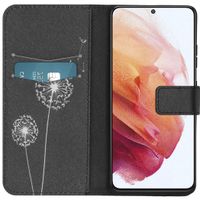 imoshion Design Softcase Bookcase Samsung Galaxy S21 Ultra - Dandelion