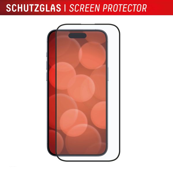Displex Screenprotector Real Glass Full Cover Apple iPhone 16
