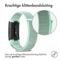 imoshion Nylon bandje Fitbit Charge 3 / 4 - Mintgroen