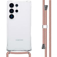 imoshion Backcover met koord Samsung Galaxy S25 Ultra - Rosé Goud