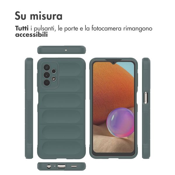 imoshion EasyGrip Backcover Samsung Galaxy A32 (5G) - Donkergroen