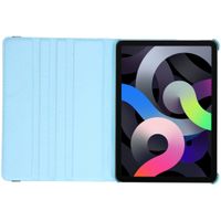 imoshion 360° draaibare Bookcase iPad Air 11 inch (2024) M2 / Air 5 (2022) / Air 4 (2020) / Pro 11 (2018 - 2020) - Turquoise