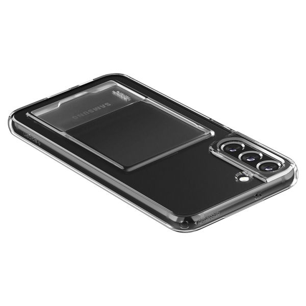 Spigen Crystal Slot Backcover Samsung Galaxy S22 Plus - Transparant