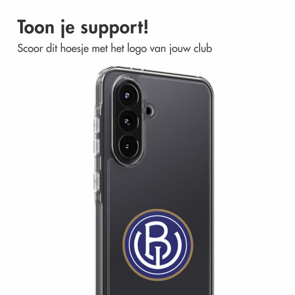 Clear Backcover Samsung Galaxy A56 - ASV Blauw-Wit