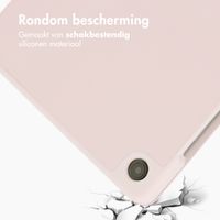 Accezz Smart Silicone Bookcase Samsung Galaxy Tab A11 Plus / A9 Plus - Roze