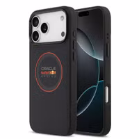 Red Bull Racing Meshed PU Leather Backcover MagSafe Apple iPhone 17 Pro Max - Navy