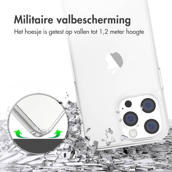 Accezz Xtreme Impact Backcover Apple iPhone 14 Pro - Transparant