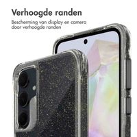 imoshion Clear Glitter Backcover Samsung Galaxy A35 - Goud