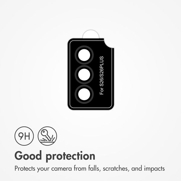 imoshion Camera Protector Glass 2-pack Samsung Galaxy S26 Ultra - Black