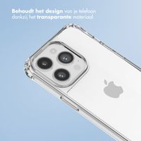 imoshion Backcover met koord + armband iPhone 14 Pro Max  - Parels hartjes