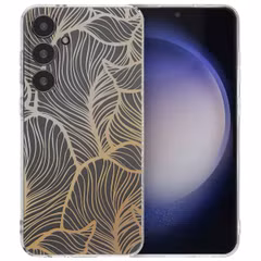imoshion Design hoesje Samsung Galaxy S24 Plus - Golden Leaves