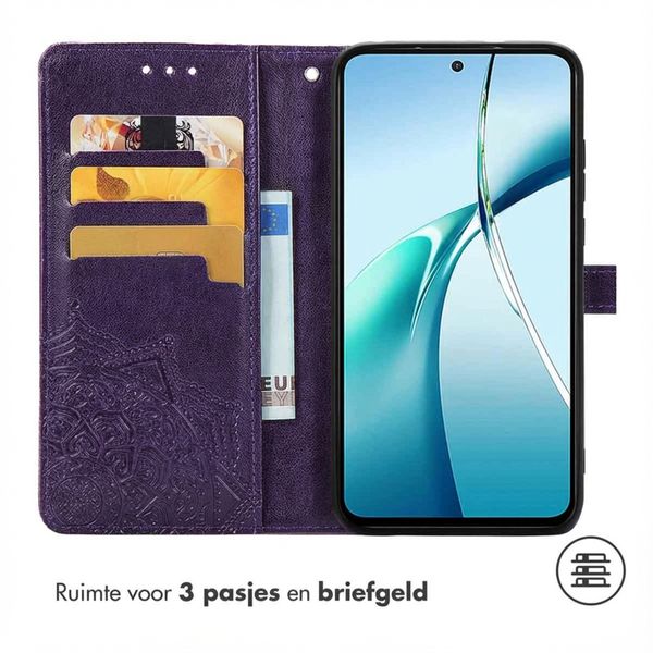 imoshion Mandala Bookcase Oppo Reno 13 Pro - Paars