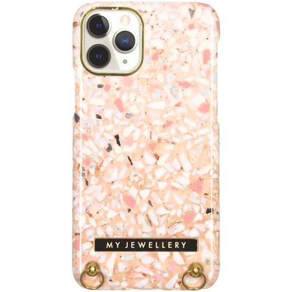 My Jewellery Design Hardcase Koordhoesje iPhone 11 Pro - Pink Brick