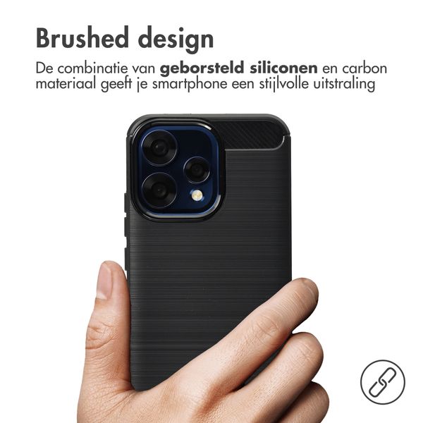 imoshion Brushed Backcover Oppo Reno15 F (5G) - Zwart