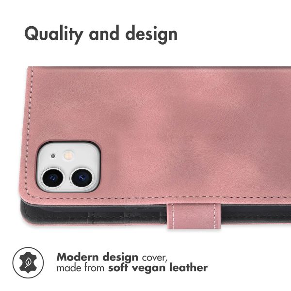imoshion Bookcase with Strap Apple iPhone 11 - Pink