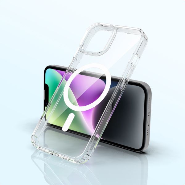 Accezz Xtreme Impact Back Cover with MagSafe Apple iPhone 14 - Transparent