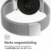 imoshion Milanees magnetisch bandje Garmin Lily 2 - Zilver