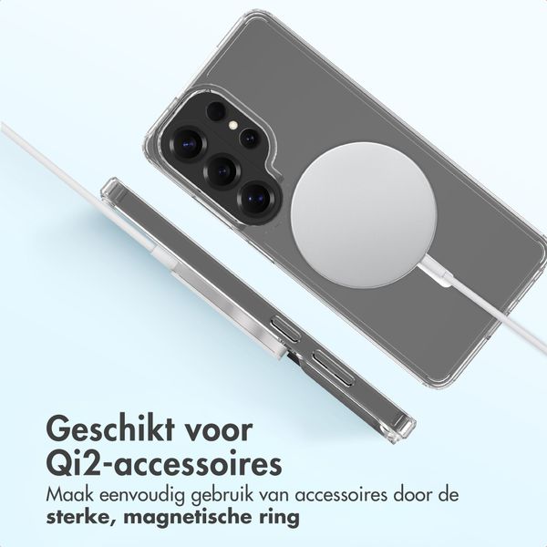 Accezz Xtreme Impact Backcover met MagSafe Samsung Galaxy S26 Ultra - Transparant