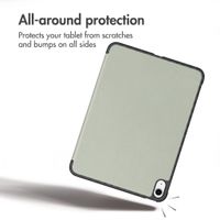 imoshion Trifold Book Case Apple iPad 11 (2025) 11 inch A16 / iPad 10 (2022) 10.9 inch - Light Green