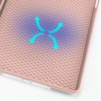 Dux Ducis Osom Bookcase iPad 9 (2021) 10.2 inch / iPad 8 (2020) 10.2 inch / iPad 7 (2019) 10.2 inch - Roze