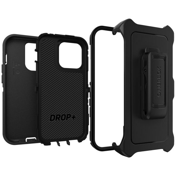 OtterBox Defender Rugged Backcover iPhone 14 Pro - Zwart