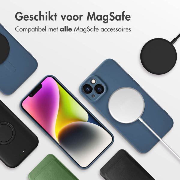 imoshion Color Backcover met MagSafe Apple iPhone 14 - Donkerblauw