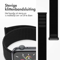 imoshion Nylon bandje Apple Watch Series 1 t/m 11 / SE / Ultra (44/45/46/49 mm) - Zwart