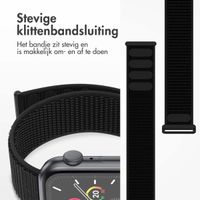 imoshion Nylon⁺ bandje Apple Watch Series 1 t/m 10 / SE / Ultra (2) (44/45/46/49 mm) - Zwart