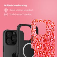 Selencia Vivid Tough Backcover met MagSafe Apple iPhone 16 Pro Max - Wild Spots Lipstick