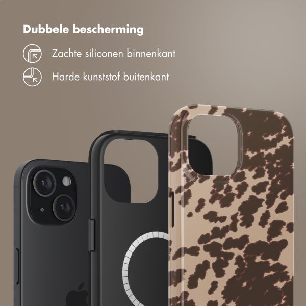 Selencia Vivid Backcover met MagSafe Apple iPhone 15 - Country Moo'd