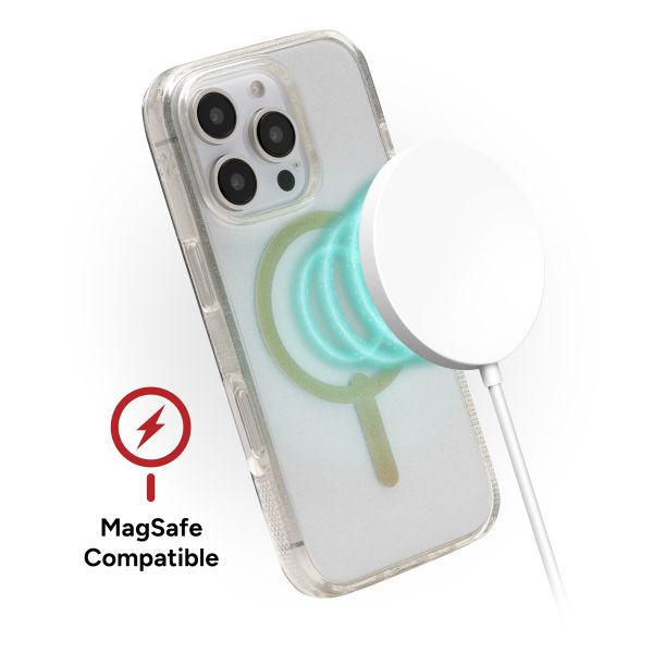 ZAGG Milan Snap Case met MagSafe Apple iPhone 16 Pro - Gold Glitter