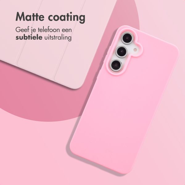 imoshion Color Backcover Samsung Galaxy S24 FE - Bubblegum Pink