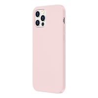 Valenta Luxe Leather Backcover iPhone 12 (Pro) - Roze