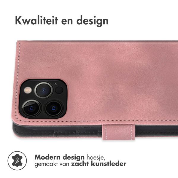 imoshion Bookcase met koord Apple iPhone 12 (Pro) - Roze