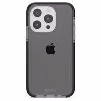 Holdit Seethru Case Apple iPhone 15 Pro - Zwart